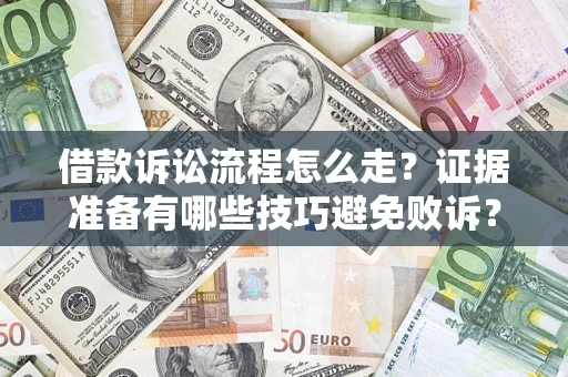 北京借款诉讼流程怎么走？证据准备有哪些技巧避免败诉？
