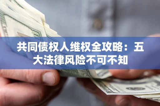 北京共同债权人维权全攻略：五大法律风险不可不知