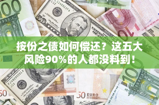 北京按份之债如何偿还？这五大风险90%的人都没料到！
