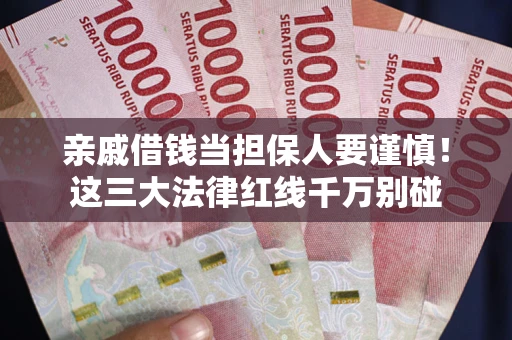 北京亲戚借钱当担保人要谨慎！这三大法律红线千万别碰