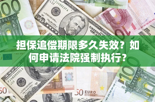 北京担保追偿期限多久失效？如何申请法院强制执行？