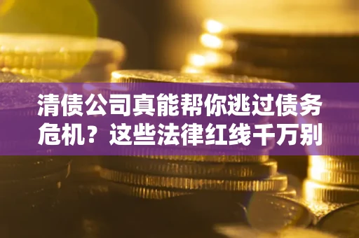 北京清债公司真能帮你逃过债务危机？这些法律红线千万别踩